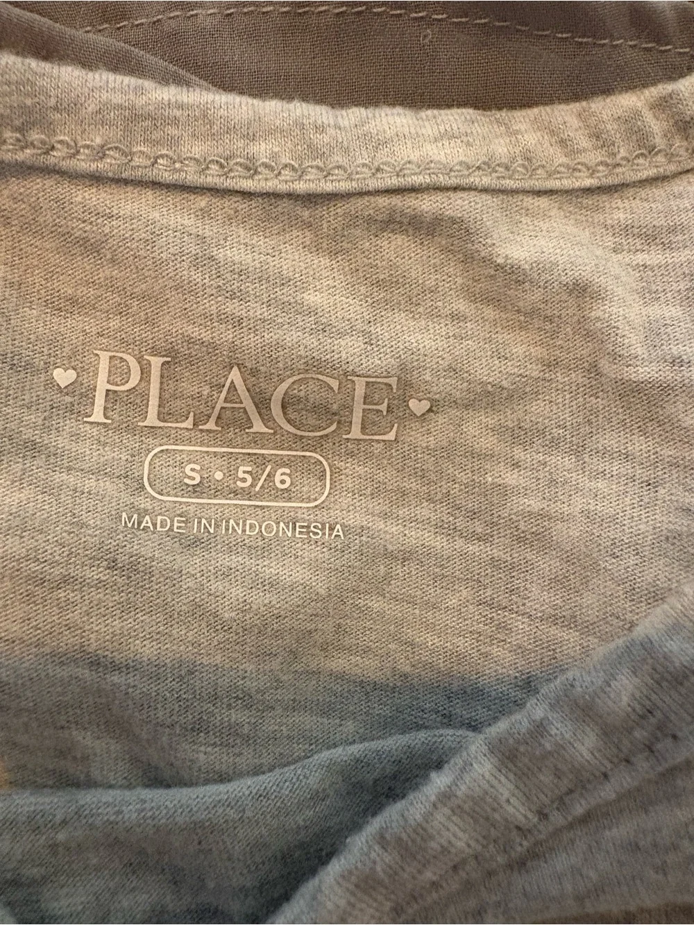 The Children's Place Light Gray Long Sleeve Tee with Colorful Icon Graphics